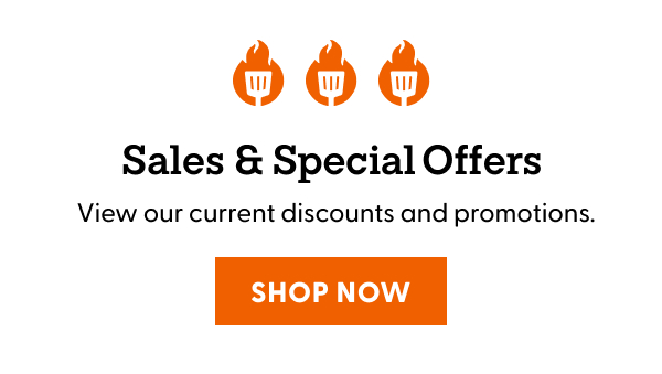 Sales & Special Offers. Save up to 60% on anything from grills to outdoor TVs when you shop our current promotions.