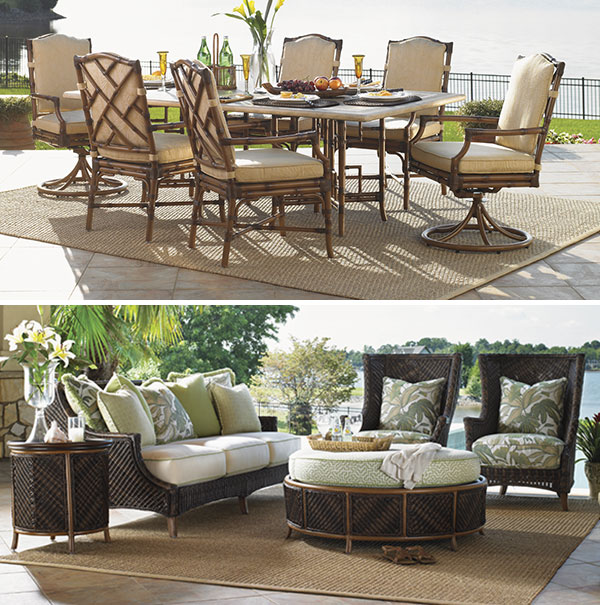 Dining Set & Seating Set with Outdoor Rug