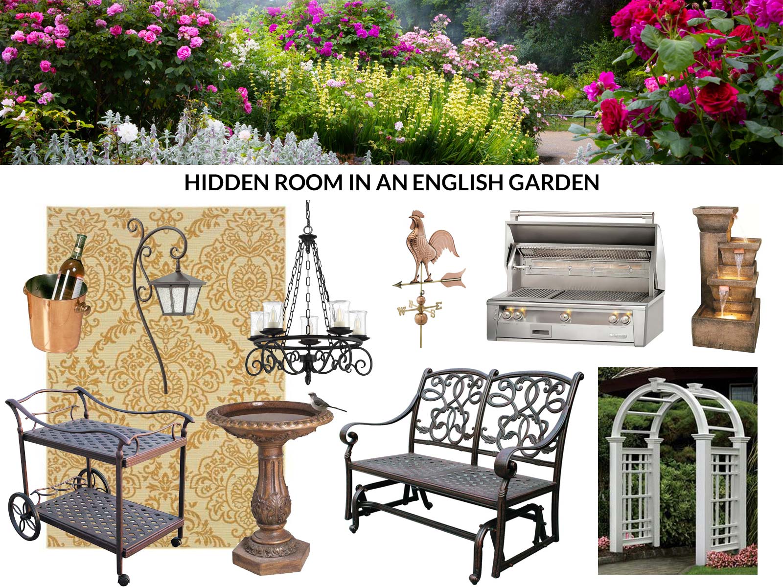 Hidden Room in an English Garden
