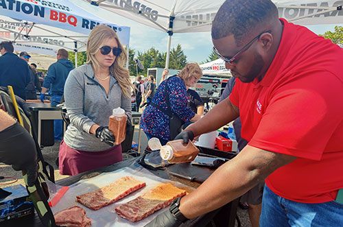 BBQGuys® and Blaze staff at Operation BBQ Relief event