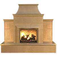 Freestanding Outdoor Gas Fireplaces