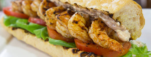 Grilled Shrimp Po-Boy on Gas Grill With Homemade Remoulade Sauce Recipe Video