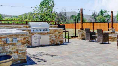 Casa Bella Inn Outdoor Kitchen