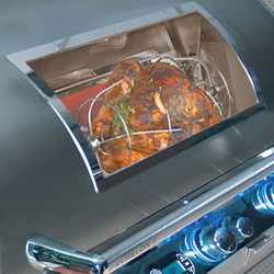 Fire Magic Magic View Window with Rotisserie Burner and Kit